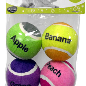 Tennisboll 4-p Aimé med fruktsmaker