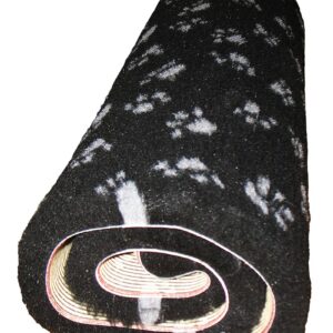 Lupus Svart Fäll med tass 75×75 cm