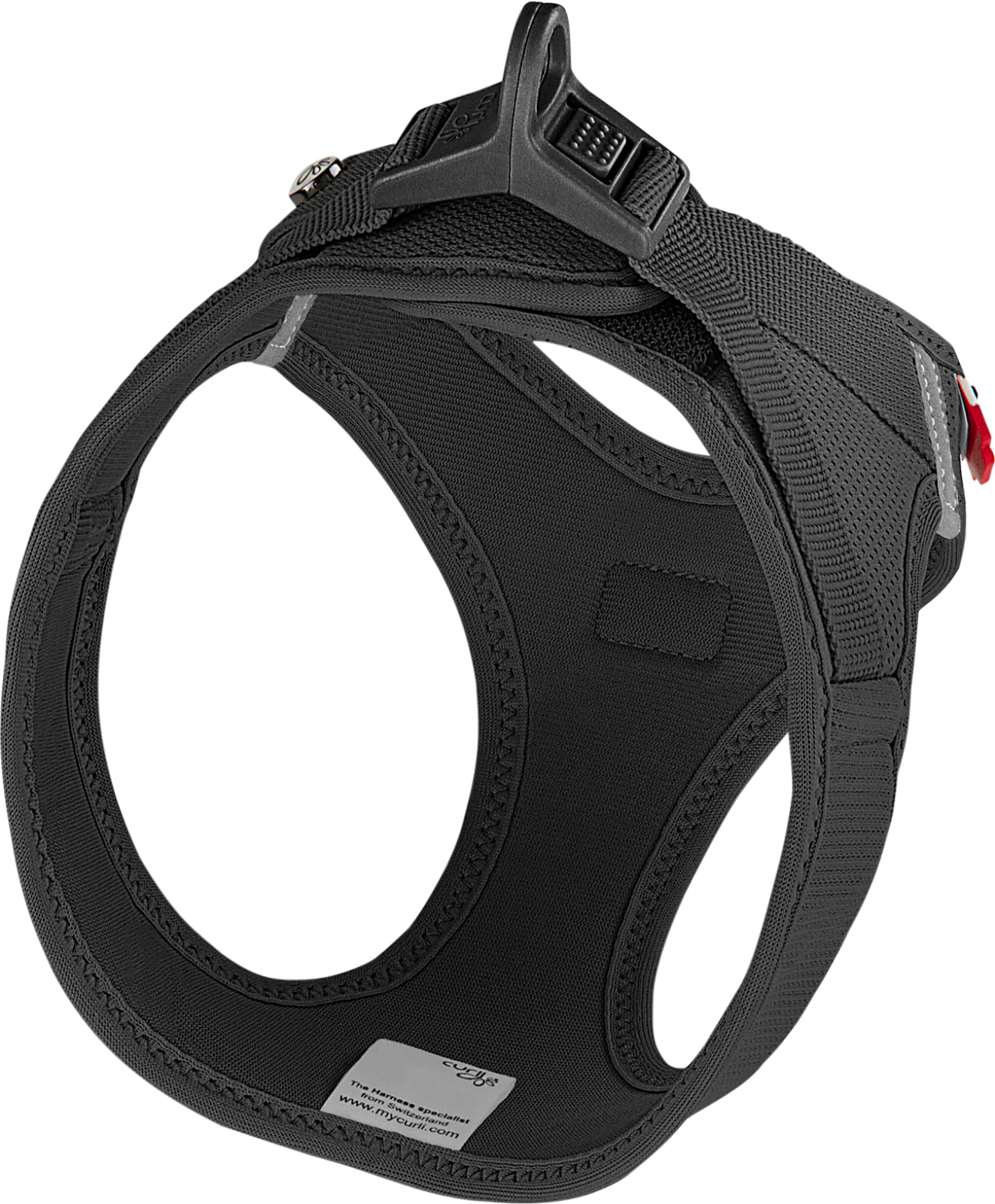 Curli – Step- in Vest sele Clasp Air-Mesh Black - Bild 2