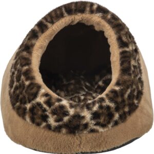 Leo Igloo, 35 × 26 × 41 cm, ljusbrun/brun